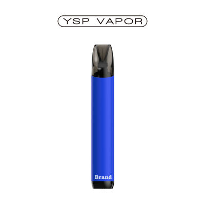 사전 충전 된 2ml Pod 시스템 Vapes 2% 니코틴 600 Puffs 일회용 Vapes