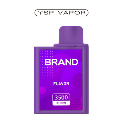 6ml 3500 Puffs 재충전 가능한 Vape Pod 시스템