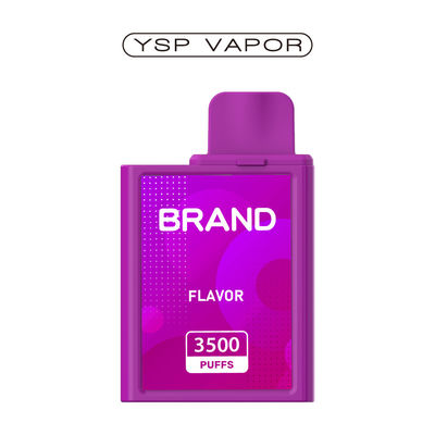 6ml 3500 Puffs 재충전 가능한 Vape Pod 시스템