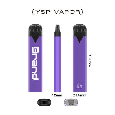 600puffs TPD Vape 컴플라이언트 장치 일회용 포드 장치 공기 흐름 조절
