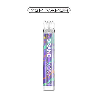 800푸프 2ml 팟 주스 흡연 유연기 E 담배 유연기 400mAh 일회용 유연기
