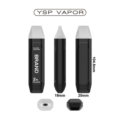 3ML 일회용 배프 펜 800 스파프 사전 채워진 일회용 재충전 가능한 배터리