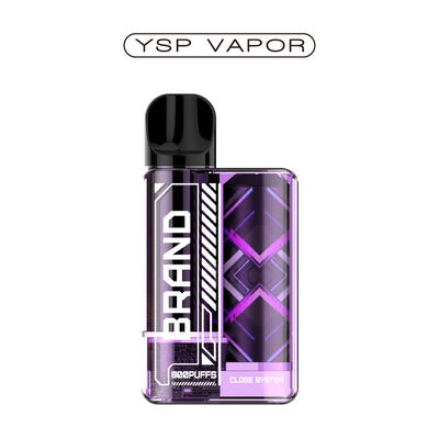 OEM 3ML Vaping Pod 시스템 800 펌프 스마트 Vaping 펜 니코틴 무료