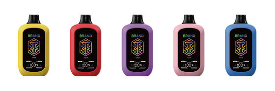 15mL/15K 펌프 재충전 할 수 있는 일회용 배프 초장구 - LED 화면 및 맛 사용자 정의 및 조절 가능한 공기 흐름