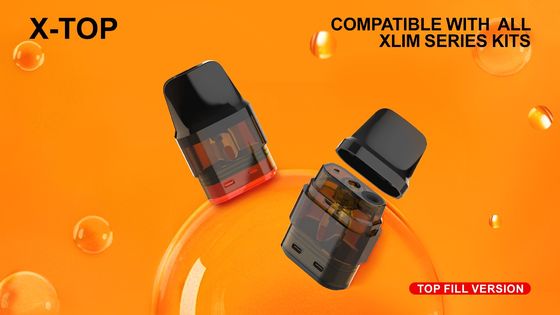 2ml 호환 카트리지 TPD 컴플라이언트 재충전 빈 PCTG 카트리지 오픈 시스템 0.6/0.8 오프 메시 VS OXVA