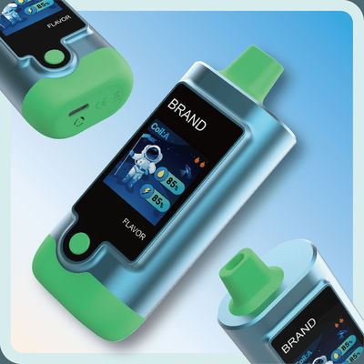 듀얼 메시 코일과 1.44 ′′ TFT 디스플레이를 갖춘 20000-40000 펌프 일회용 vape와 함께 최고의 Vaping을 경험하십시오.