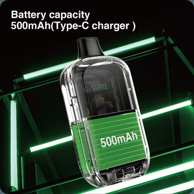 15mL/15K 펌프 재충전 할 수 있는 일회용 배프 초장구 - LED 화면 및 맛 사용자 정의 및 조절 가능한 공기 흐름